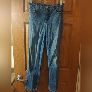 Women's Classic Fit Lee Blue Jeans 1889 Approx Size 15/16 X 30 Per Tape Measure